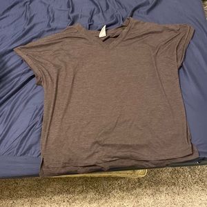 Brown tee